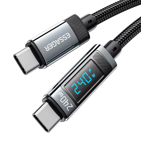 Essager 240W USB Type C To USB C Cable 100W PD 3.1 Fast Charging Charger Wire For iPhone 15 Pro max Macbook Pro Xiaomi Samsung