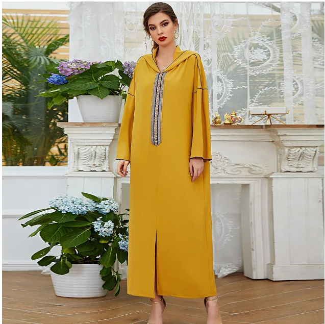 Ramadan Eid Mubarak Kaftan Dubai Abaya Saudi-arabien Türkei Islam Indische Muslimischen Lange Kleid Abayas Für Frauen Robe Djellaba Femme