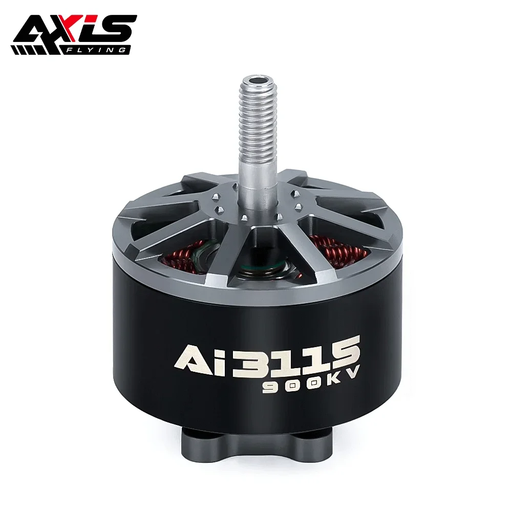 

Axisflying Ai3115 3115 900KV Brushless Motor 6S Suitable for 8/9/10 inch FPV Freestyle Drone DIY