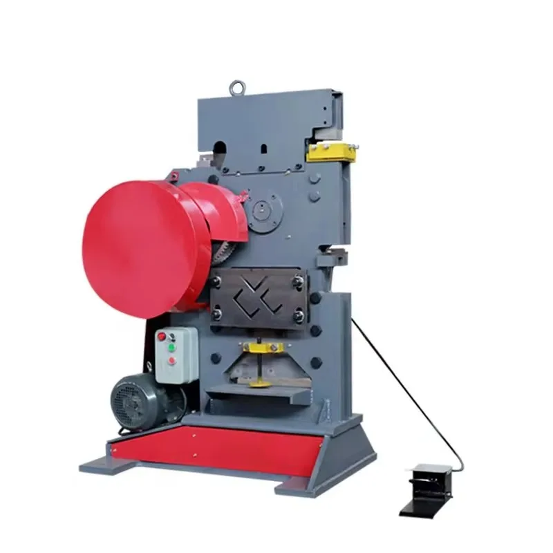 Flexible Angle Steel Joint Combined Punching and Shearing Machine Connectors Large Diameter High Precision Positioning