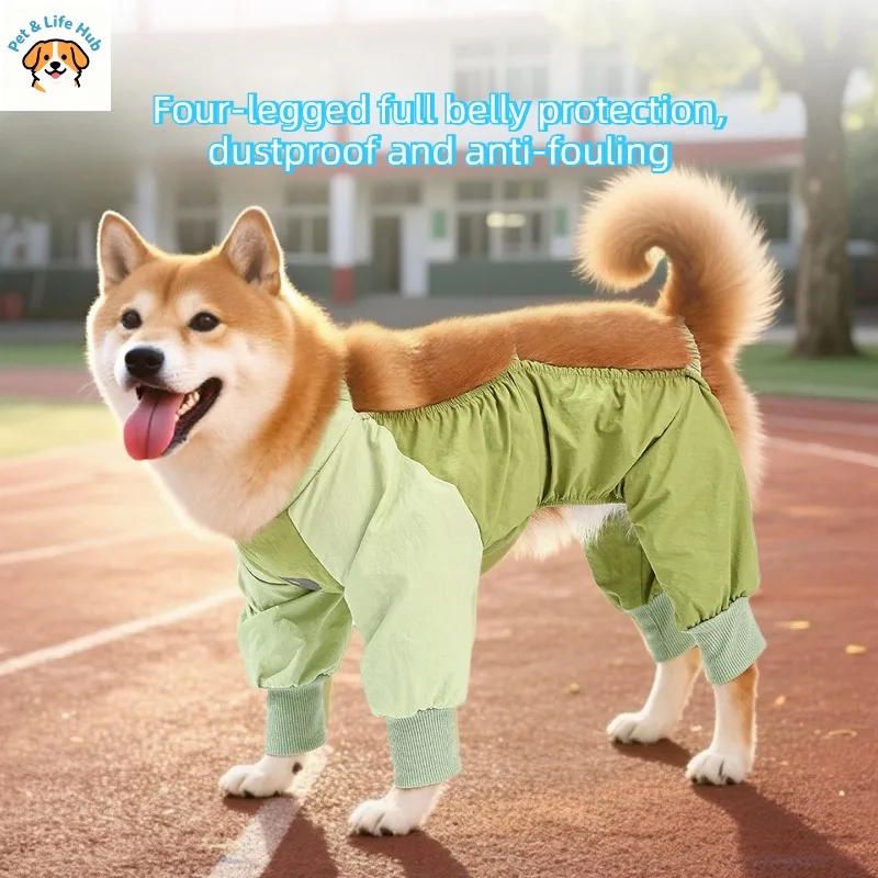 

Одежда для маленьких собак — летняя, охлаждающая, дышащая, защищающая от насеком и солнца, на четырех лапах, дизайнерская одежда для собак, товары для животных