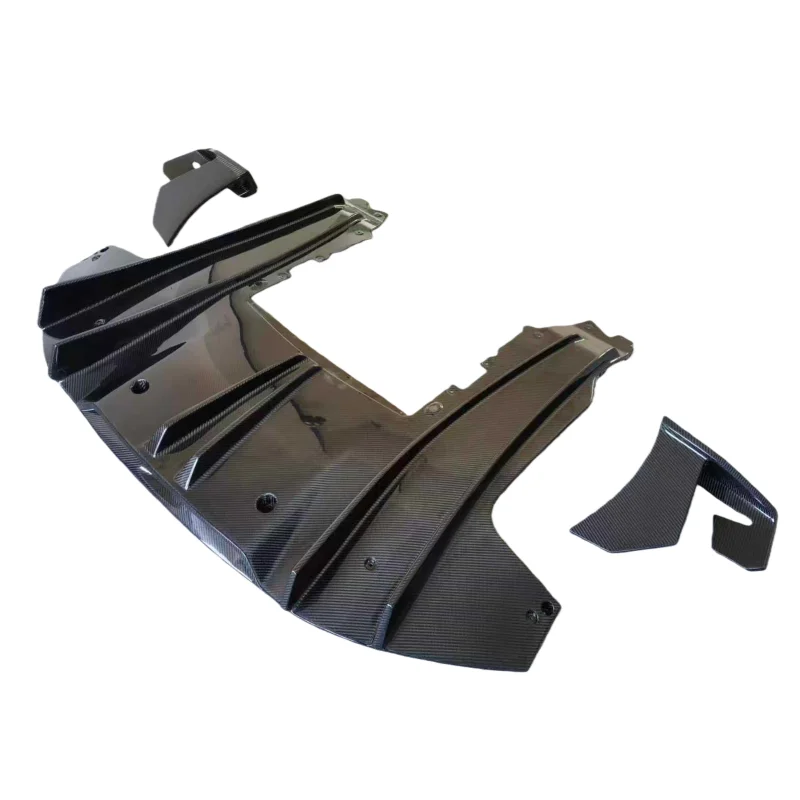

Suitable for McLaren GT Upgrade 3K High-quality Lightweight Dry Carbon Fiber Rear Diffuser and Rear Corner Body Kit