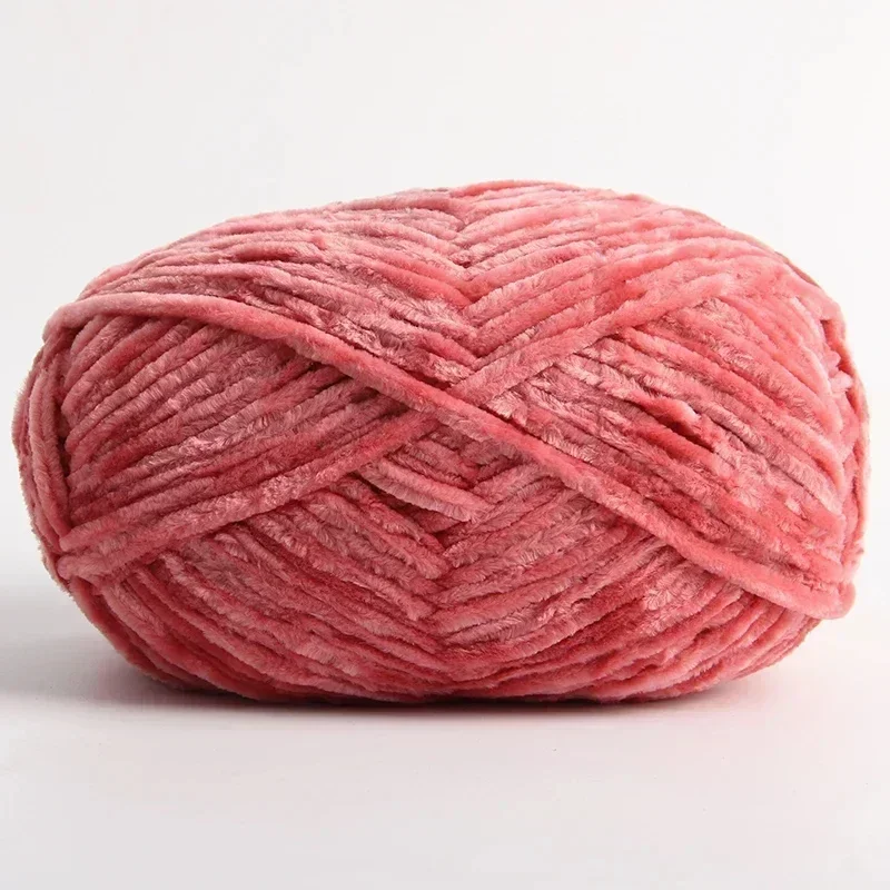 Soft Chenille Yarn 100g for Crafting Projects