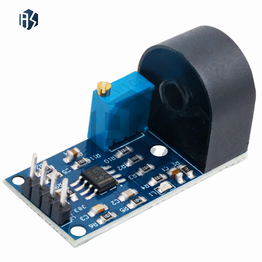ZMCT103C 5A Transformator Arus Mikro Presisi: Output AC Fase Tunggal untuk Sensor yang Kompatibel dengan Arduino