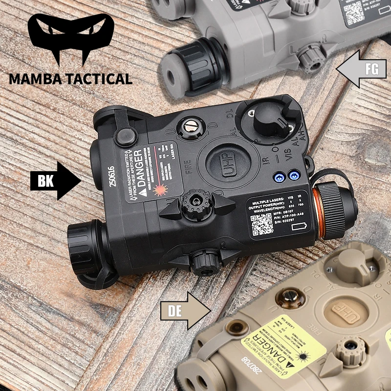 

Airsoft Tactical PEQ15 Red/Green Infrared Laser White LED IR Light Flash PEQ UHP Night Vision Aiming&Illumination Nylon PEQ-15