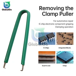 Anti-Static IC Chip U Sahpe Puller Extractor For Circuit Board Components Extraction Removal CPU Clamping PLCC Puller Clips