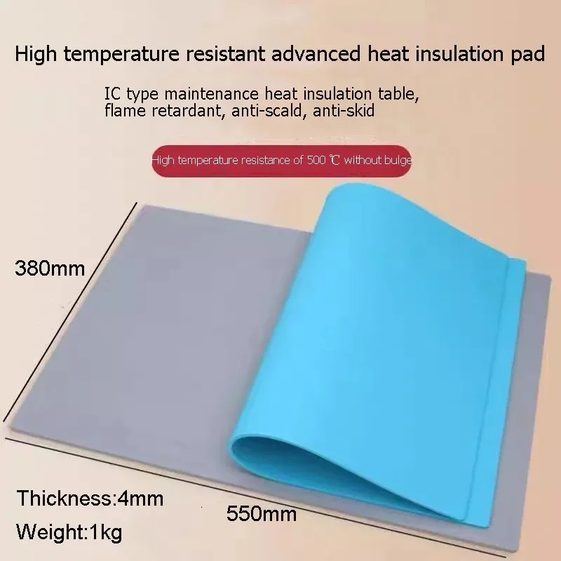 YCS Heat-Resistant Repair Heat Insulation Pad Deformation-resistant Corrosion-resistant Odorless Mat for Phone Soldering Repair