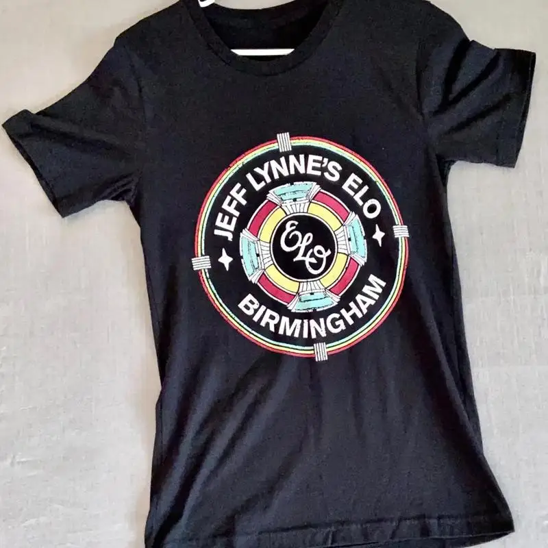 Jeff Lynne Elo orquesta de luz eléctrica Birmingham camiseta tamaño completo S 5Xl