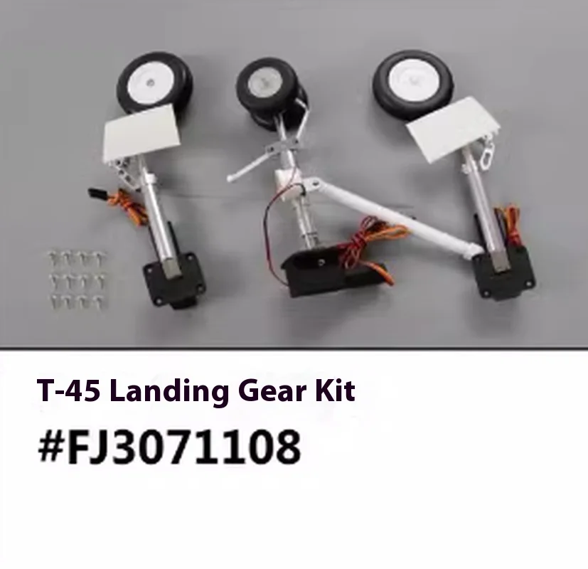 FreFuk90 mm T-45 accessoires, Fuselage, ailes principales, queue plate, queue verticale, couverture antarctique, cockpit, train d'atterrissage, buse de queue