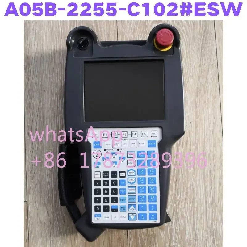 

Second-hand A05B-2255-C102 A05B-2255-C102#ES WRobot Teaching Tool Handle Tested OK