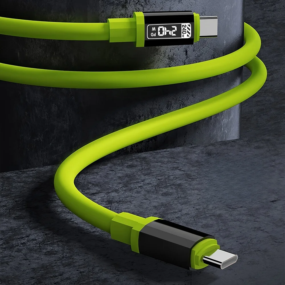 0.3m/1m/1.5m/2m 240W PD USB-C Cable Mobile Phone Super Fast Charging Wire for iPhone Xiaomi 17 Pro Max VIVO USB Type-C Data Cord view 4