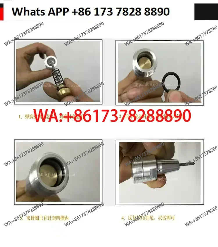 Pneumatic marking   head  steel alloy needle engraving and coding machine needle core Daquan punching needle