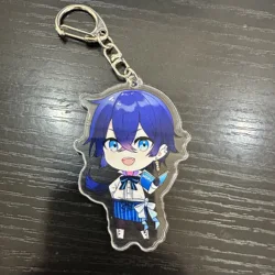 6CM Anime The Case Study of Vanitas  Figure Vanitas Noé·Archiviste Acrylic Key Chain Bag Pendant Decoration Fans Christmas Gifts