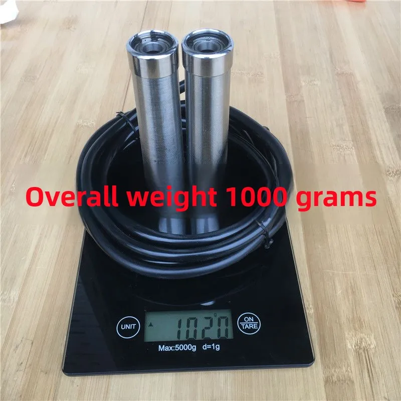 Jump Rope Fitness Weight Loss Fat Burning Boxing Weight-bearing Household Anti Slip Steel Jump Ropes Portable Fitness Equipment
