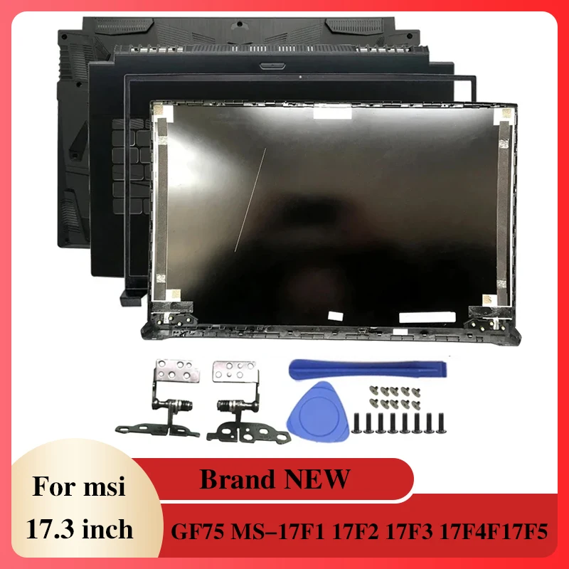 

For MSI GF75 MS-17F1 17F2 17F3 17F4 17F5 NEW Laptops Screen LCD Back Cover/Front Bezel/Hinges/Palmrest/Bottom Laptop Accessories