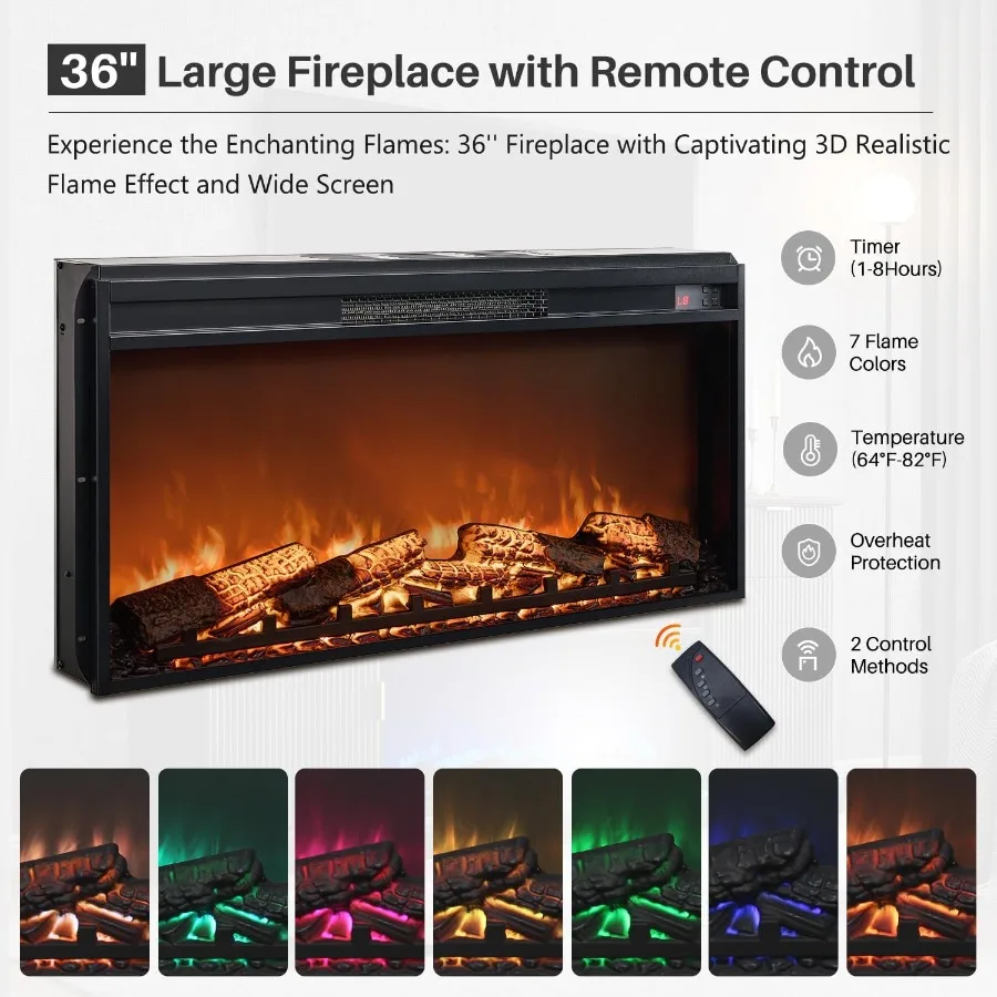 حامل تلفزيون 31 مدفأة مخددة مع 36 مدفأة كهربائية لمركز الترفيه الحديث للتلفزيون مقاس 80 بوصة مع درجين وأدجو #3