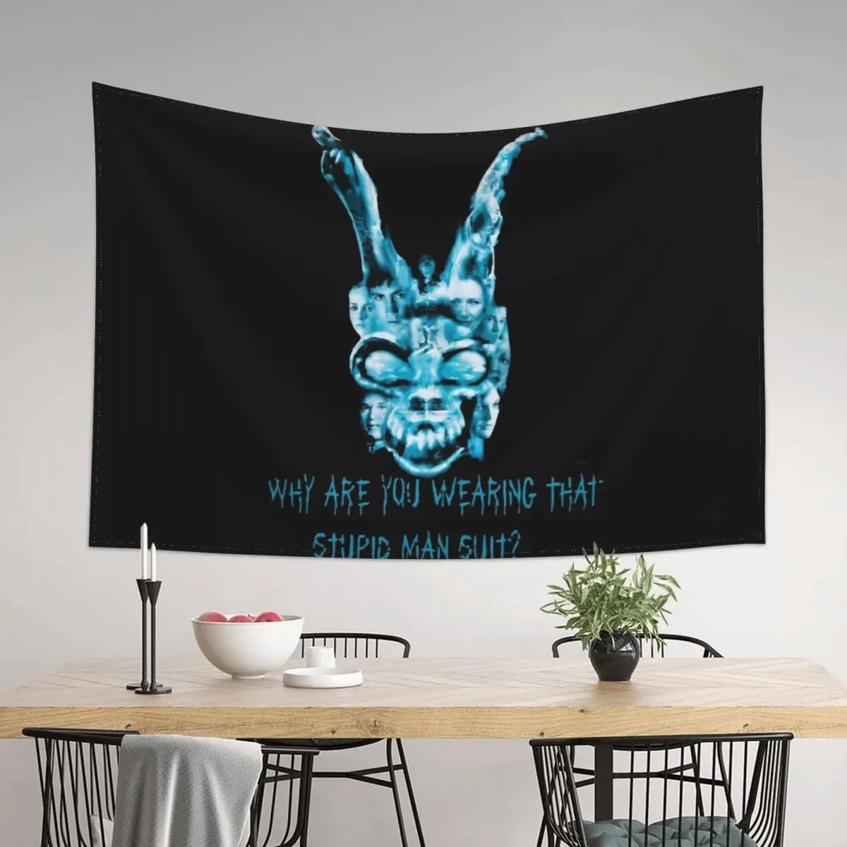 

Music Retro Fansart Donnie Darko Special Present Gifts Music Fans Tapestry Wall Decorations Wall Hanging Wall Tapestry