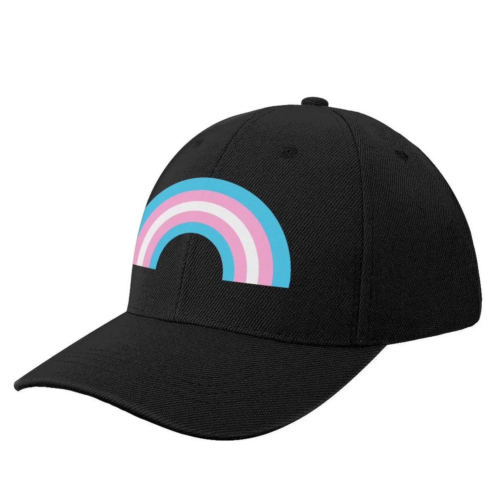 

Transgender Rainbow Flag Baseball Cap Luxury Cap Fishing cap Vintage Luxury Man Hat Hats Man Women's