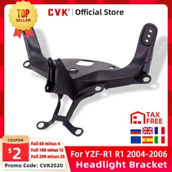 CVK faro soporte de carenado de soporte superior para YAMAHA YZF 1000 R1 2004, 2005 de 2006 YZF-R1 04 05 06 a 2007 2008 07 08