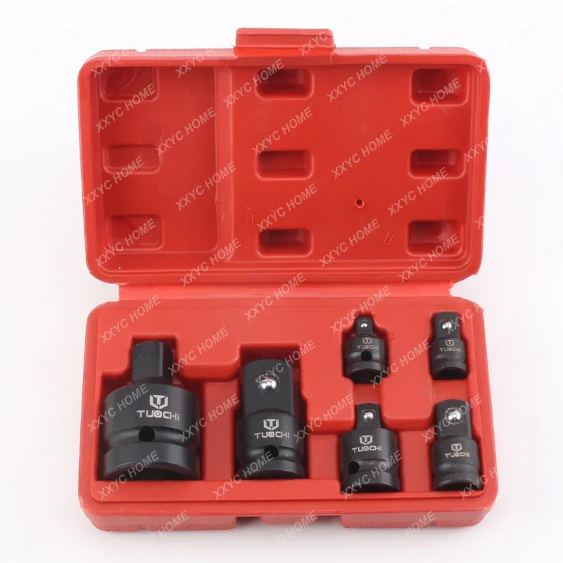 6-teiliger Hülsen-Umrüstanschluss, robuster Ratschenschlüssel