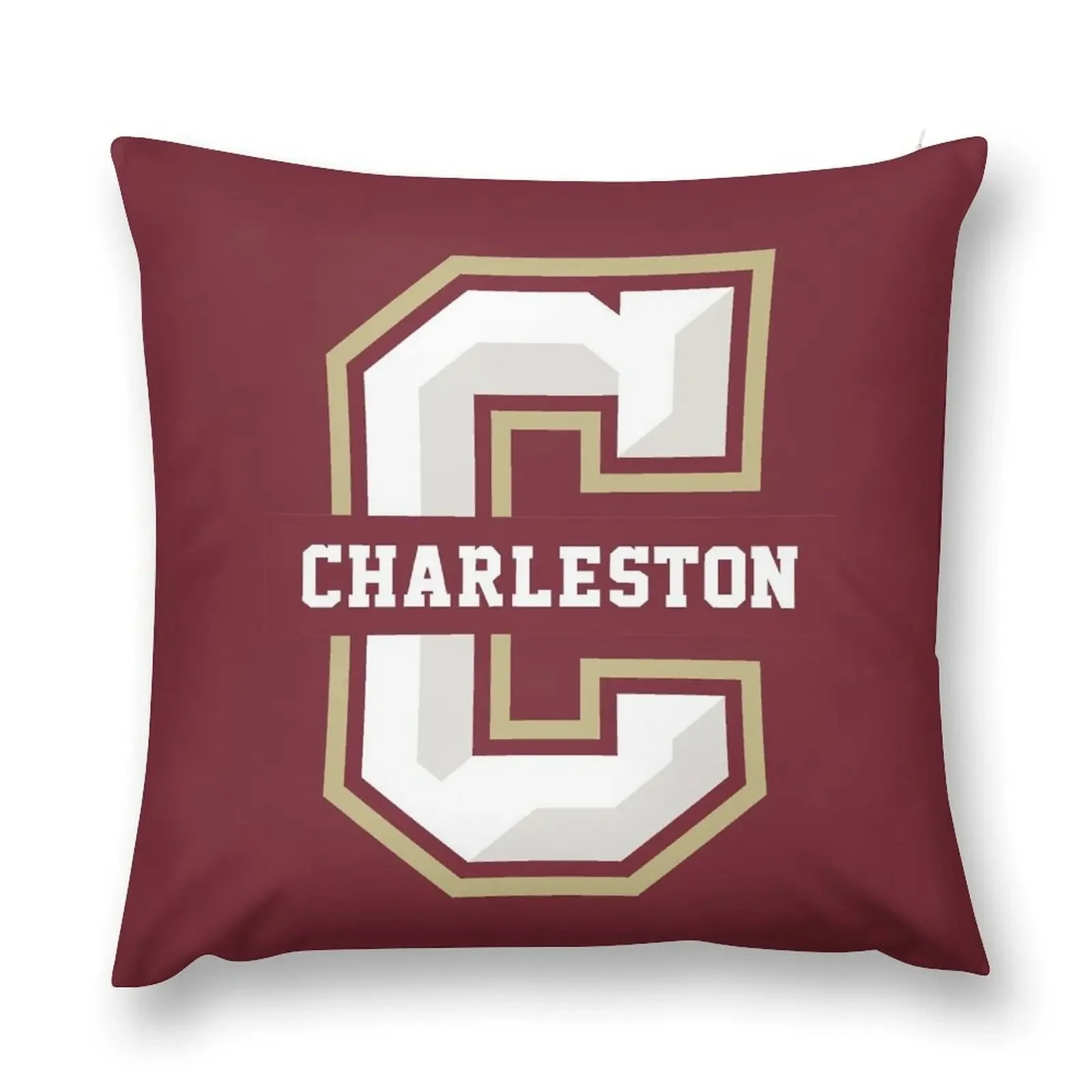 College of Charleston Cougars Throw Pillow Cushion Cover For Sofa christmas ornaments 2025 Decorative Cushions pillow