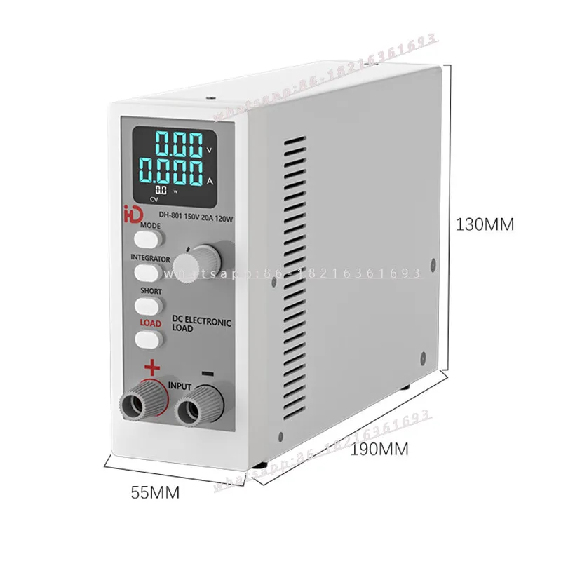 DC Electronic Load Tester DH801 Single Channel Load Meter To Measure Power Supply Capacity
