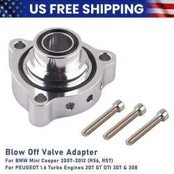 Car Blow Off BOV Valve Adaptor For BMW Mini Cooper S For Peugeot 1.6 Turbo Engines Bov1105