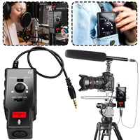 Preamplificador de micrófono profesional V2 XLR hembra a adaptador TRS-TRRS de 3,5 mm con alimentación Phantoms para micrófono de condensador