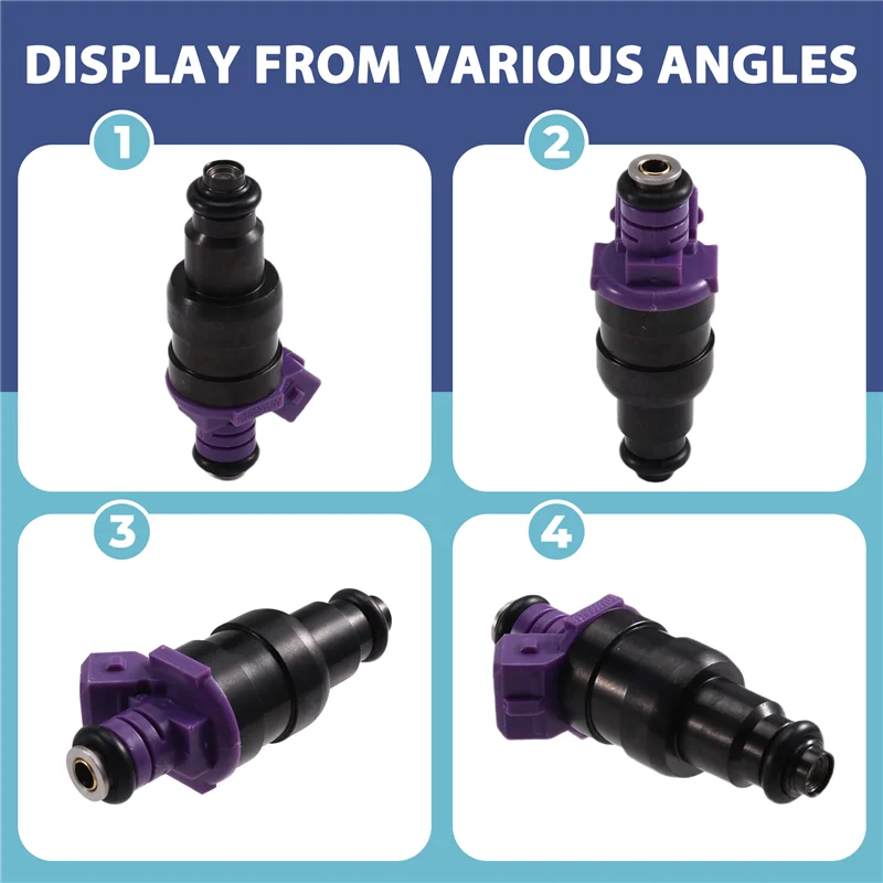 

For VW Golf Gl Compatible Fuel Injector Nozzle–4Pcs Kit 037906031AF 1.8L 2.0L Engine