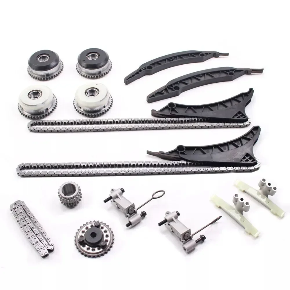 N63B44 S63B44 4.4L V8 Engine Timing Chain Kit Camshaft VVT Gear for 550i 750i M5 M6 - view 3