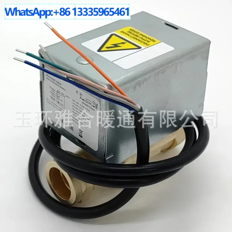 

V4043H1056 Electric valve Pilot-operated plastic 22MM electric valve, civil hot water HVAC electric valve flow