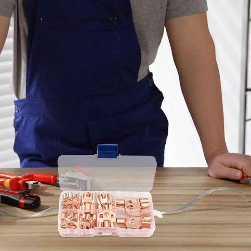 Wire Terminal Connection Kit Terminals For Electrical Cables 60X Wire Connection Center Terminal Screw Terminal Connector Kit