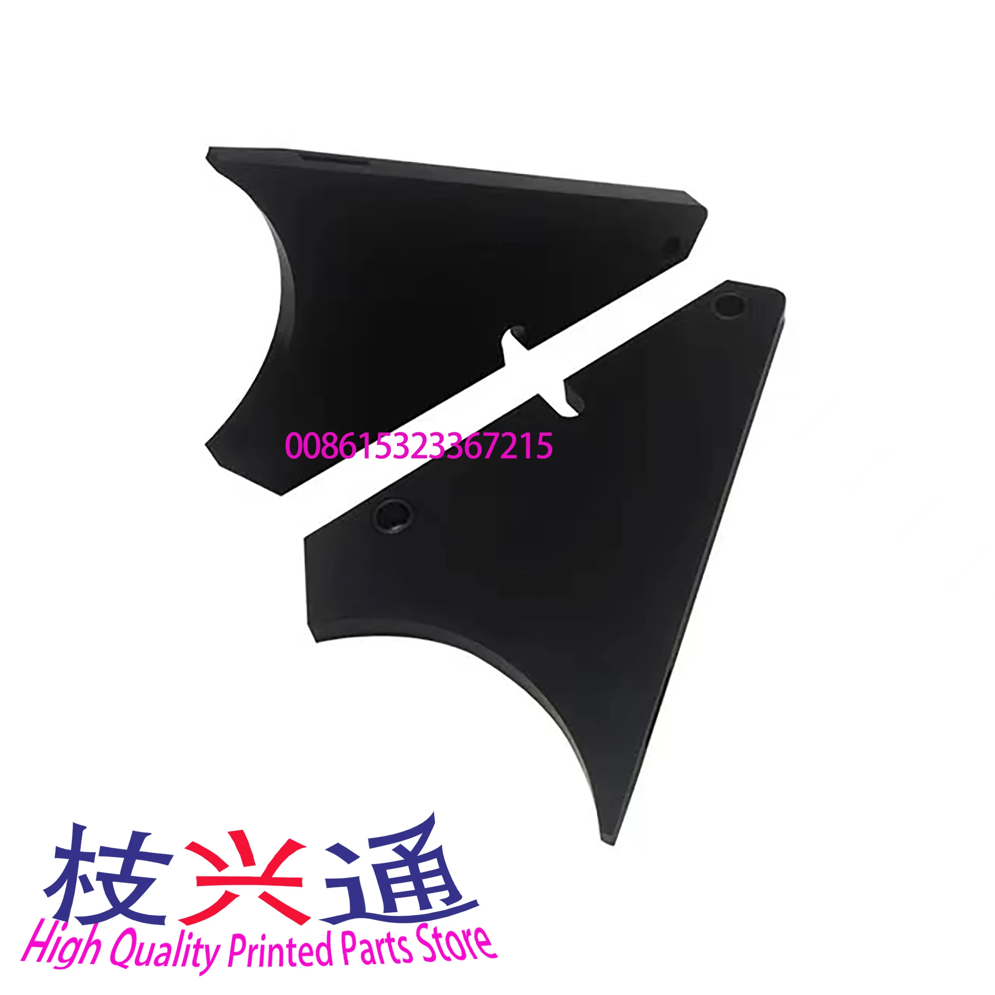 คุณภาพสูง 2 ชุด Roland 700 Ink Duct End Blocks สําหรับ Roland 700 การพิมพ์อะไหล่เครื่องหมึก Fountain Divider