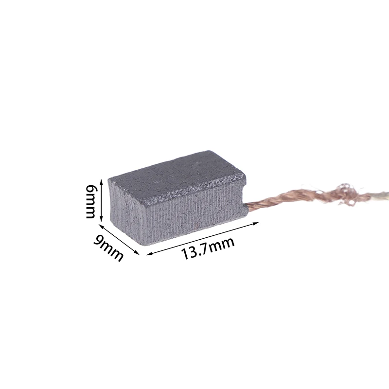 Cepillo de carbono para amoladora angular, herramienta eléctrica de reemplazo, 6x9x13,7mm, 1/10 pares, para CB-459/460, GA4030/GA4031/GA5030