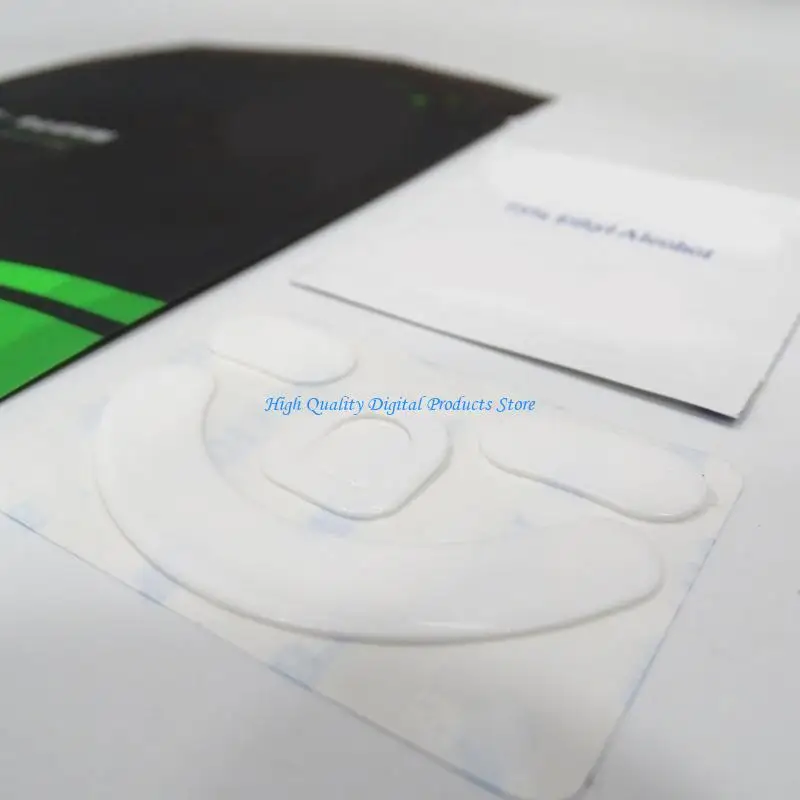 u2je 1 세트 부드러운 글라이드 흰색 마우스 피트