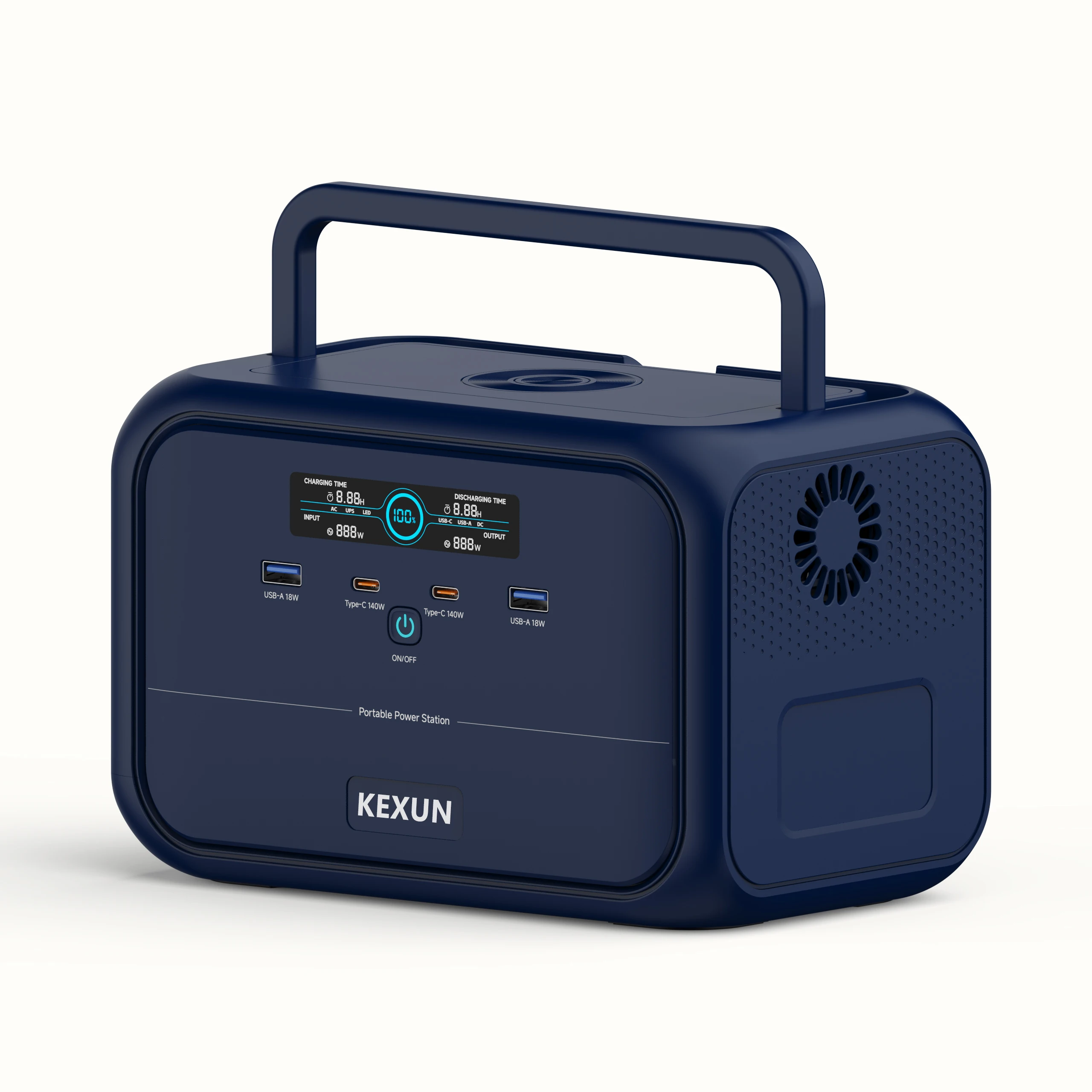 300W 288WH Portable Power Station LiFePO4 Battery Solar Generator Pure Sine Wave MPPT Power Bank for Laptops Cameras Fan Camping