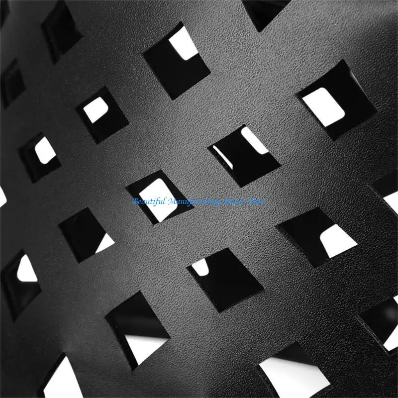 

E56A Steampunk Top Hat for Women Halloween Party Costume Cosplay Gothic Accessory Cut-Out Design Black Hat for Men with Skull