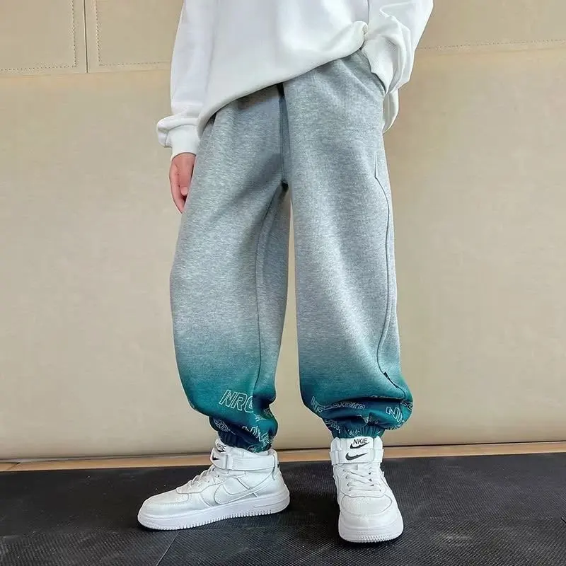 Summer  New Boys' Pants Children's Handsome Sports Pants Boys' Pi Shuai Spring Wear Big Children's Guard Pants