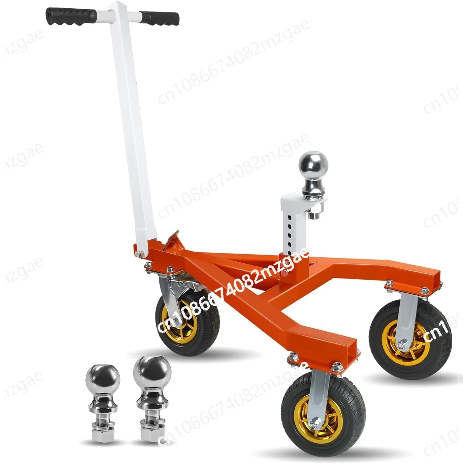 

Trailer Manual Cart, 3500 Pound Mobile for RV Boat Motorcycle Jet Ski