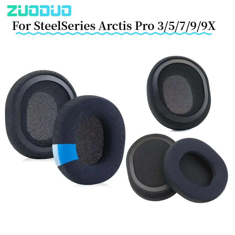 

Replacement Earpads for SteelSeries Arctis Pro 3/5/7/9/9X Headphones Cooling Gel Ear Cushion Earmuff Sleeve Headset Headband