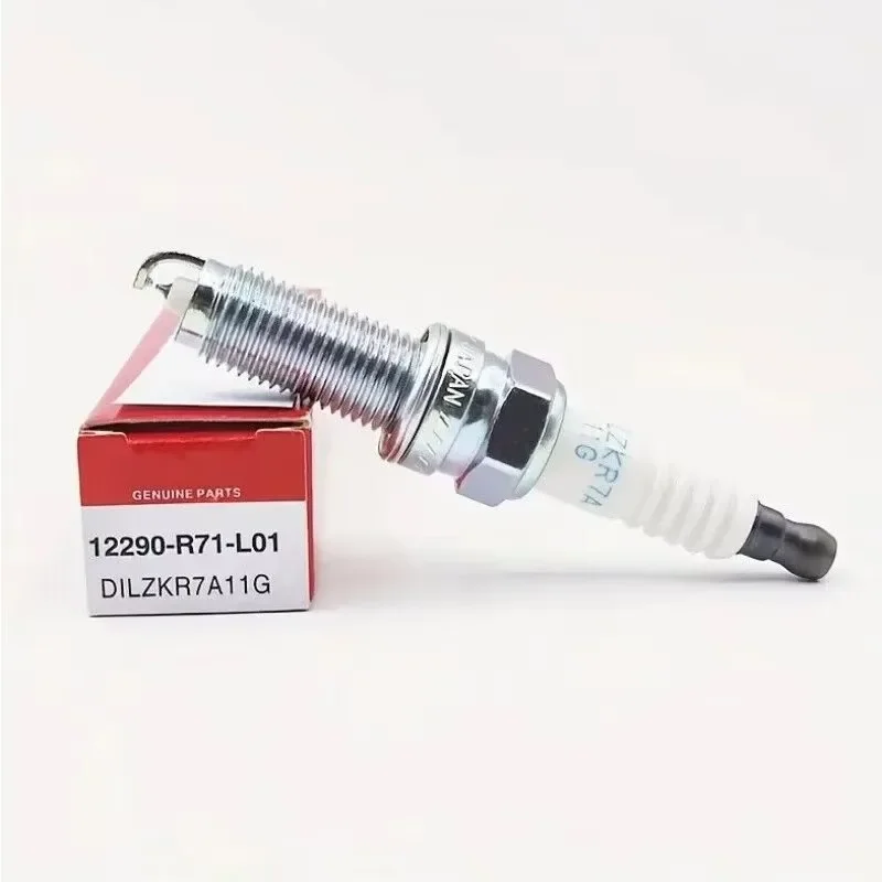 4/6pcs Iridium Spark Plug 12290-R71-L01 DILZKR7A11G for Acura TL 3.5L Honda Accord Odyssey Pilot 3.5L 92924 DILZKR7A11G