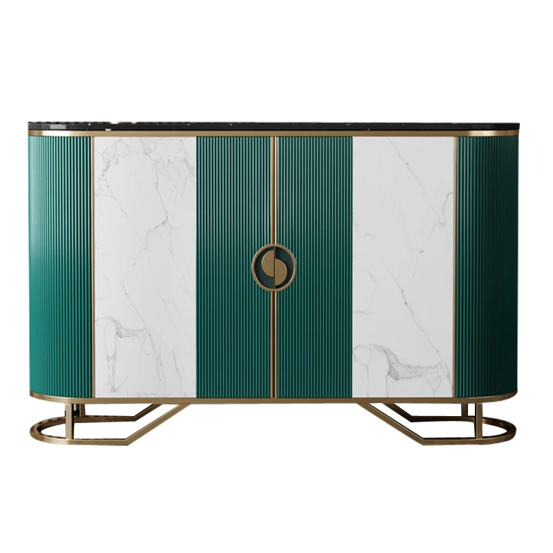 

Italian minimalist entrance cabinet, rock slab light luxury door shoe cabinet, household dining side cabinet storage cabinet