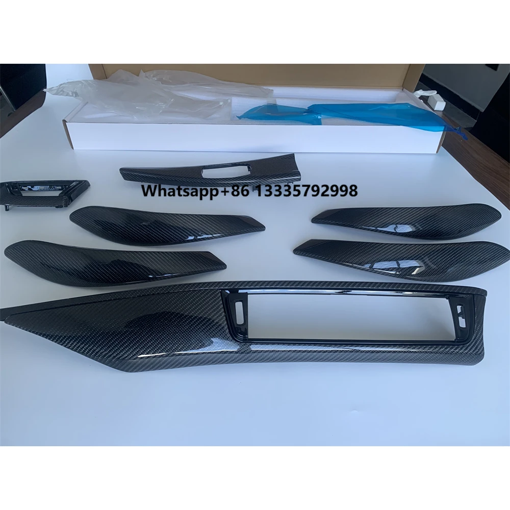 

Retrofit Upgrade M4 F82 Real Carbon Fiber Interior Dashboard Trim Covers for BMW 3 4 Series F30 F31 F34 F36 F80 F81 F82 F83 F84