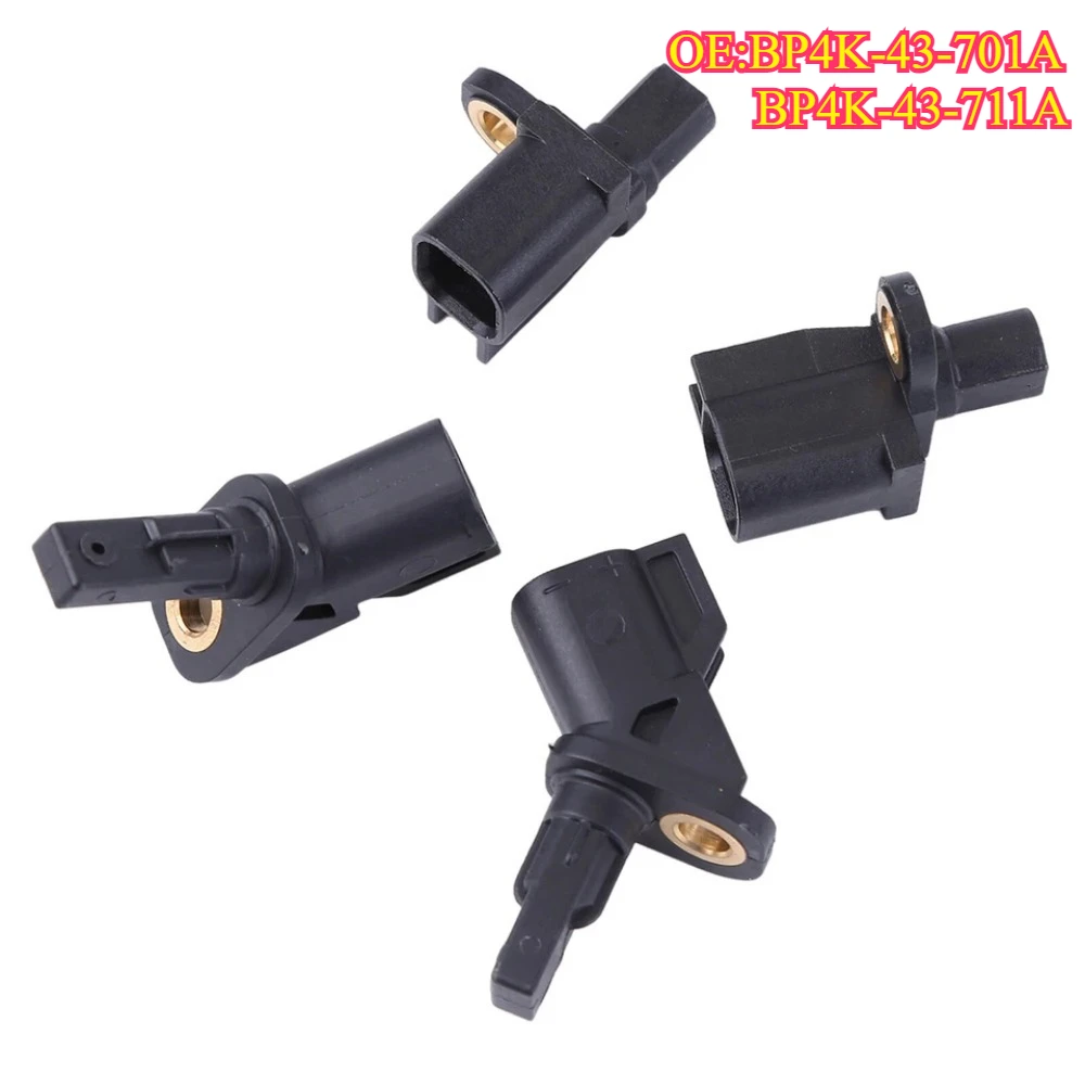 

High quality New For BP4K-43-701A BP4K-43-711A 4 PCS ABS Wheel Speed Sensor Front Rear Left & Right For Lincoln Jaguar Volvo