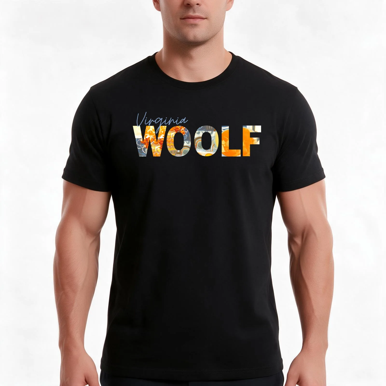 Virginia WOOLF 2022 T-Shirt Summer Casual Cotton Tee Oversized Streetwear Tops Vintage Graphic Print Loose Fit Short Sleeve
