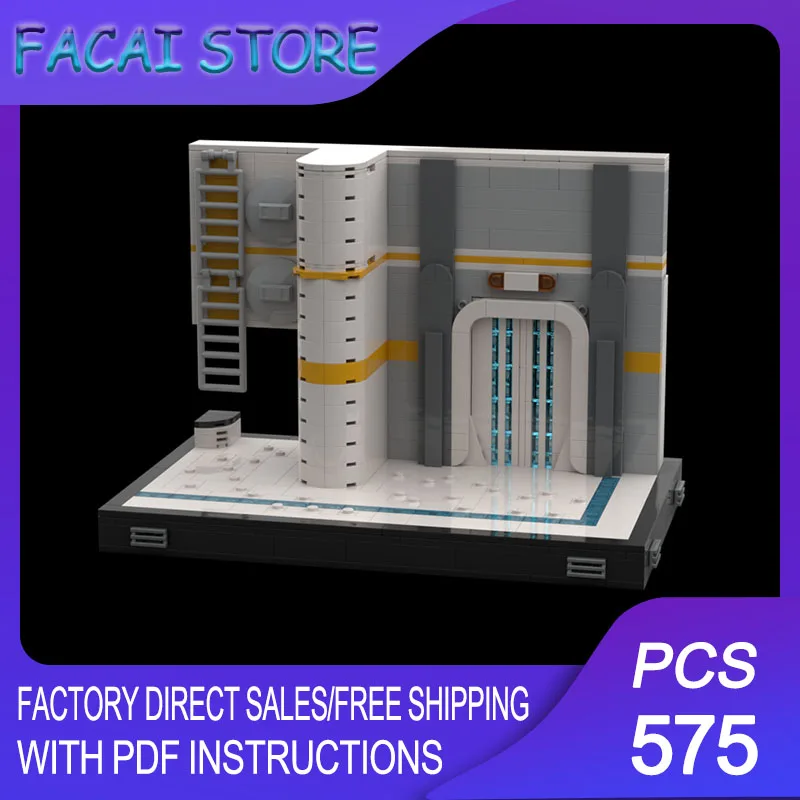 

Популярный конструктор Star Movie Model Moc: Модульные казармы, 3D-модель, технологичные блоки, рождественский подарок, игрушка для самостоятельной сборки