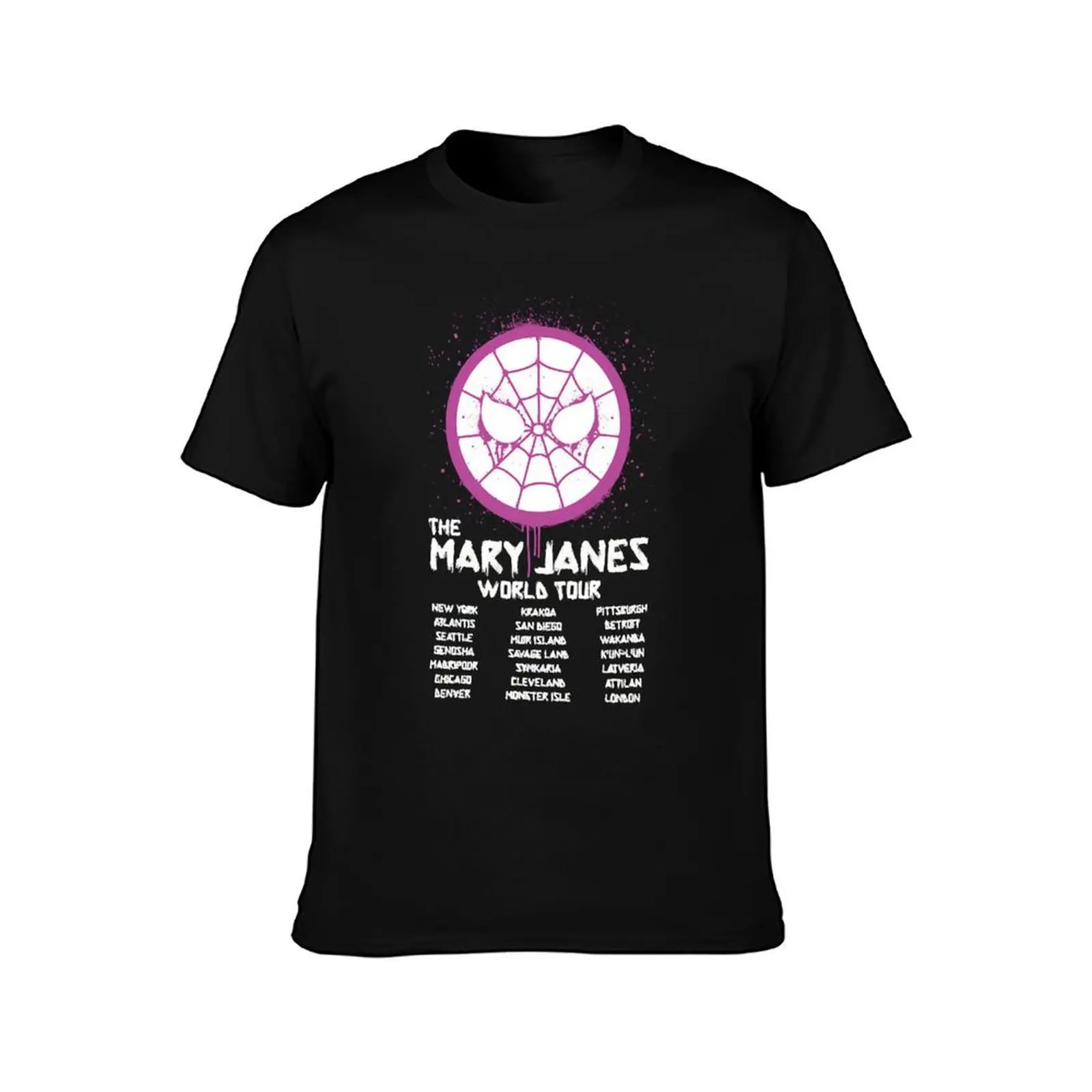 The Mary Janes World Tour T-Shirt shirts graphic oversize t-shirts man Men's t-shirt