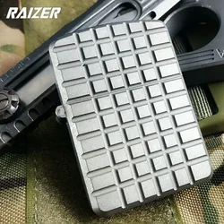 EDC Titanium Alloy Square Box Large Hinge Thick Shell Windproof Gift Hiking Handle Outdoor Camping Portable Tools