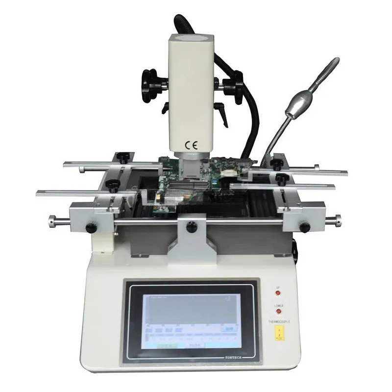 Best Sell    5200 NEW Hot Air Mobile Rework Station Repair System Mobile Repair Station Touch Screen With 3 Zones For Welding