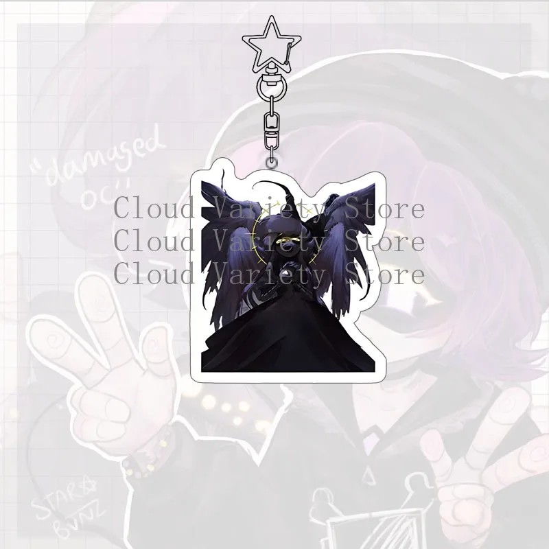 Murder Drones Acrylic Pendant Uzi N Game Figure Exquisite Keychain Bag Decorate Keyring Student Cartoon Collect Birthday Gift